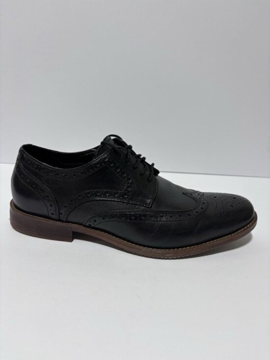 Rockport Men’s SP Wing Tip Oxford Black Leather, Size 10 M main image 7